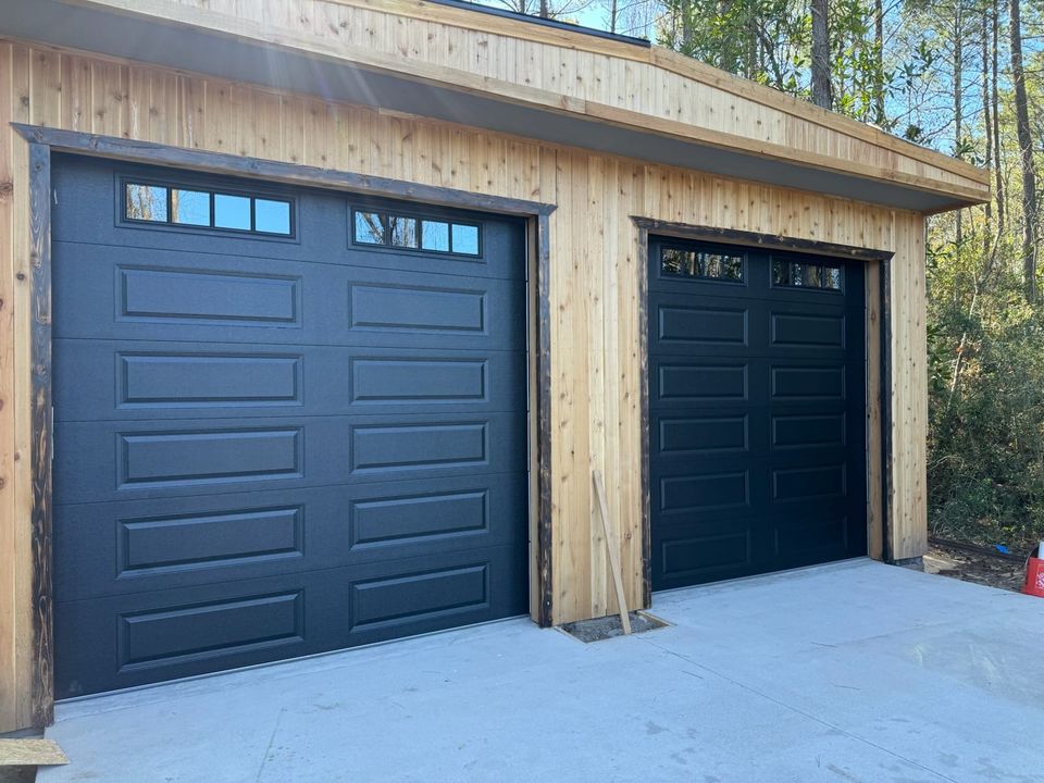 long raised panel black