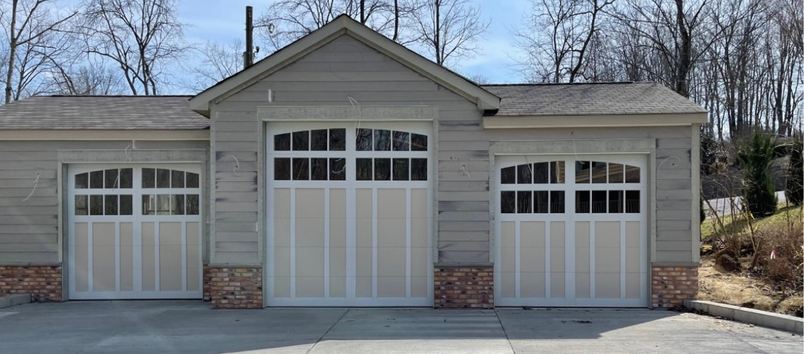 carriage garage doors steel small