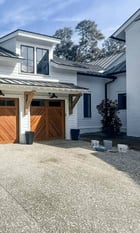 house and garage door
