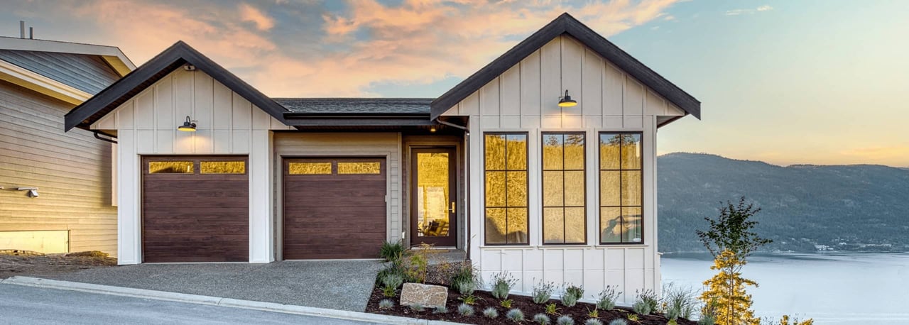 Residential garage doors