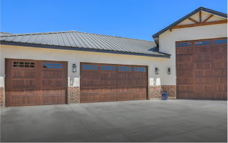 Stamped carriage house