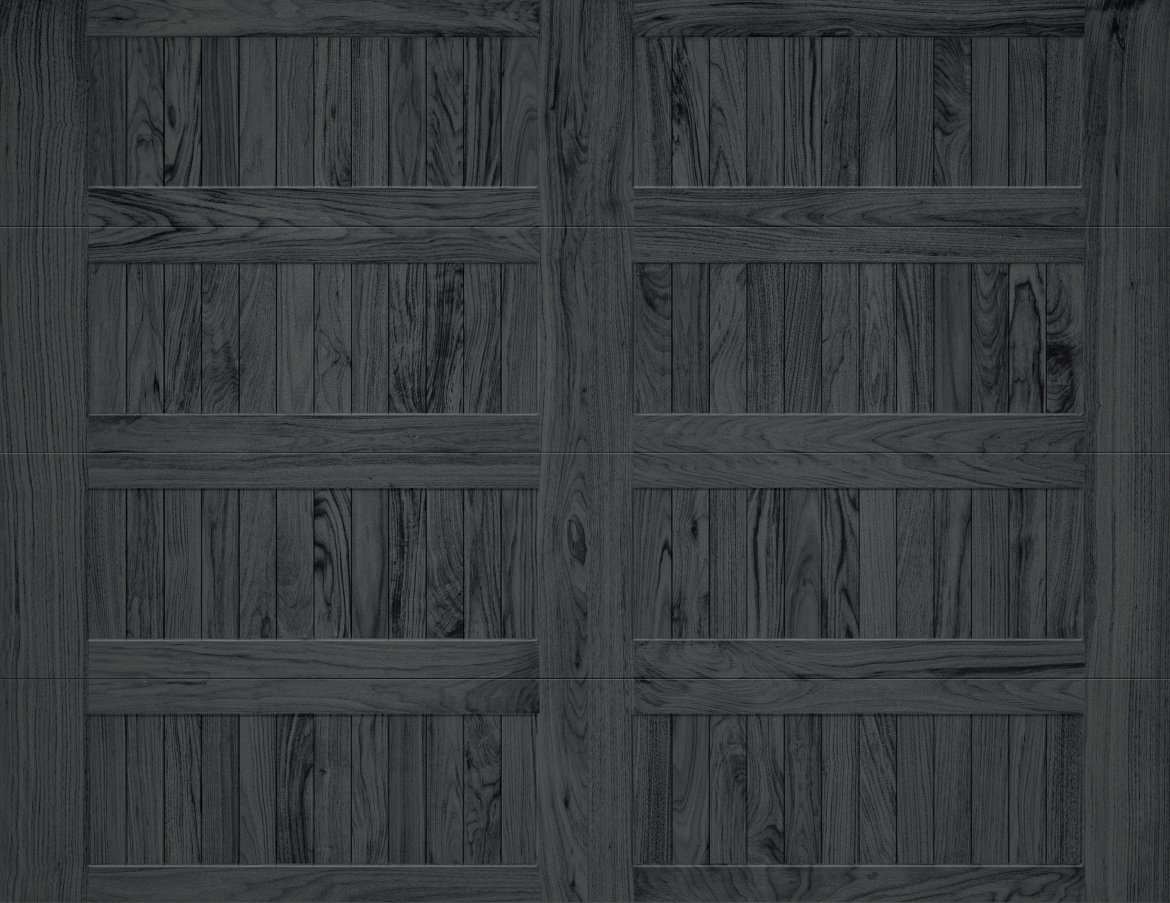 Stamped Carriage House Garage Doors by C.H.I. Overhead Doors