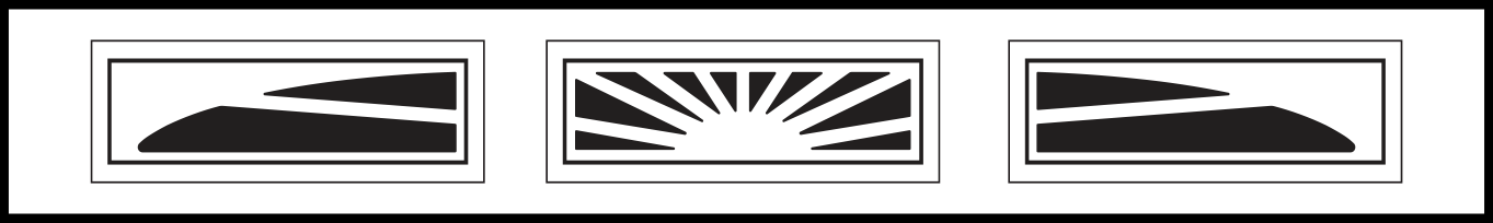 3 Piece Sunburst