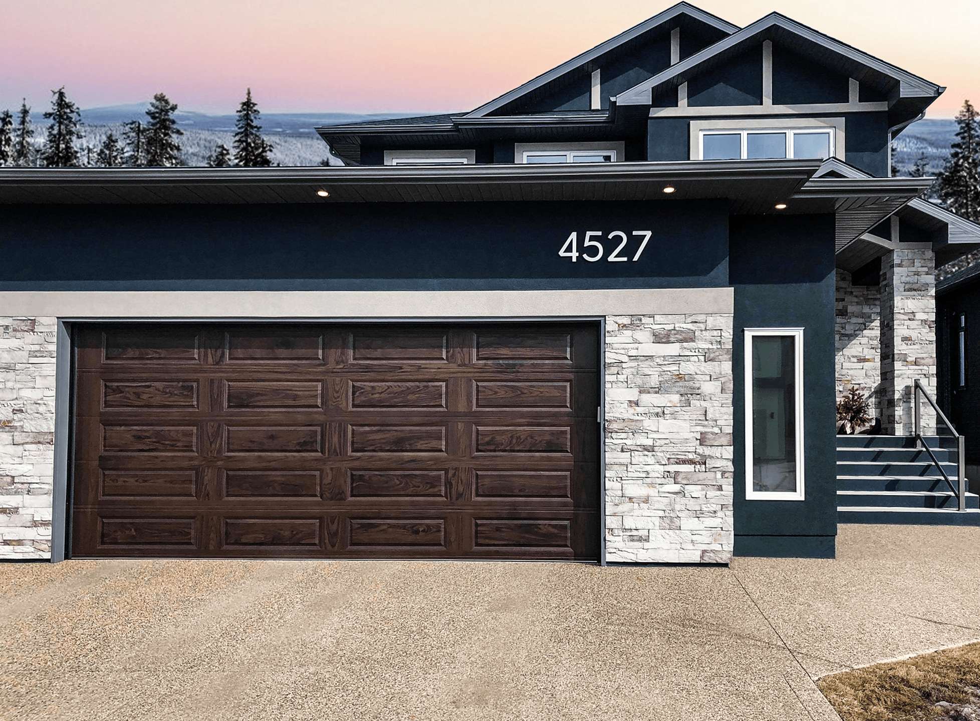 Raised Panel Garage Door