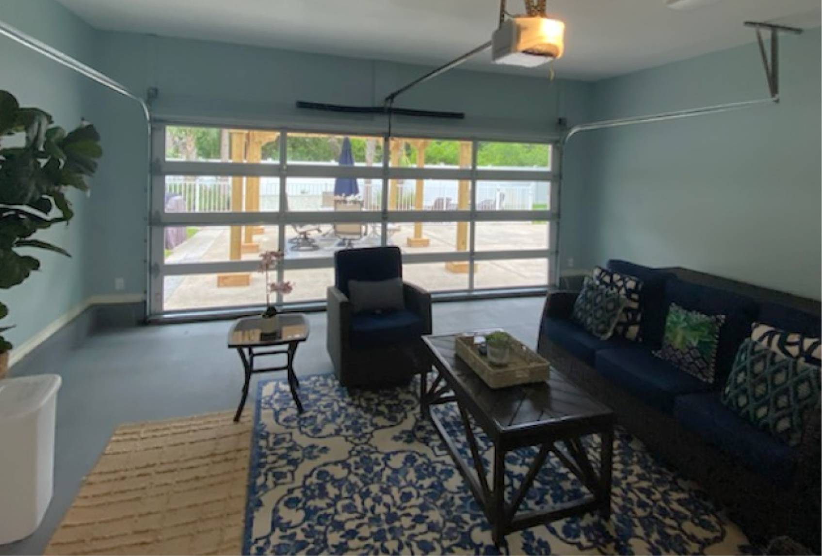 garage door used for living space-large