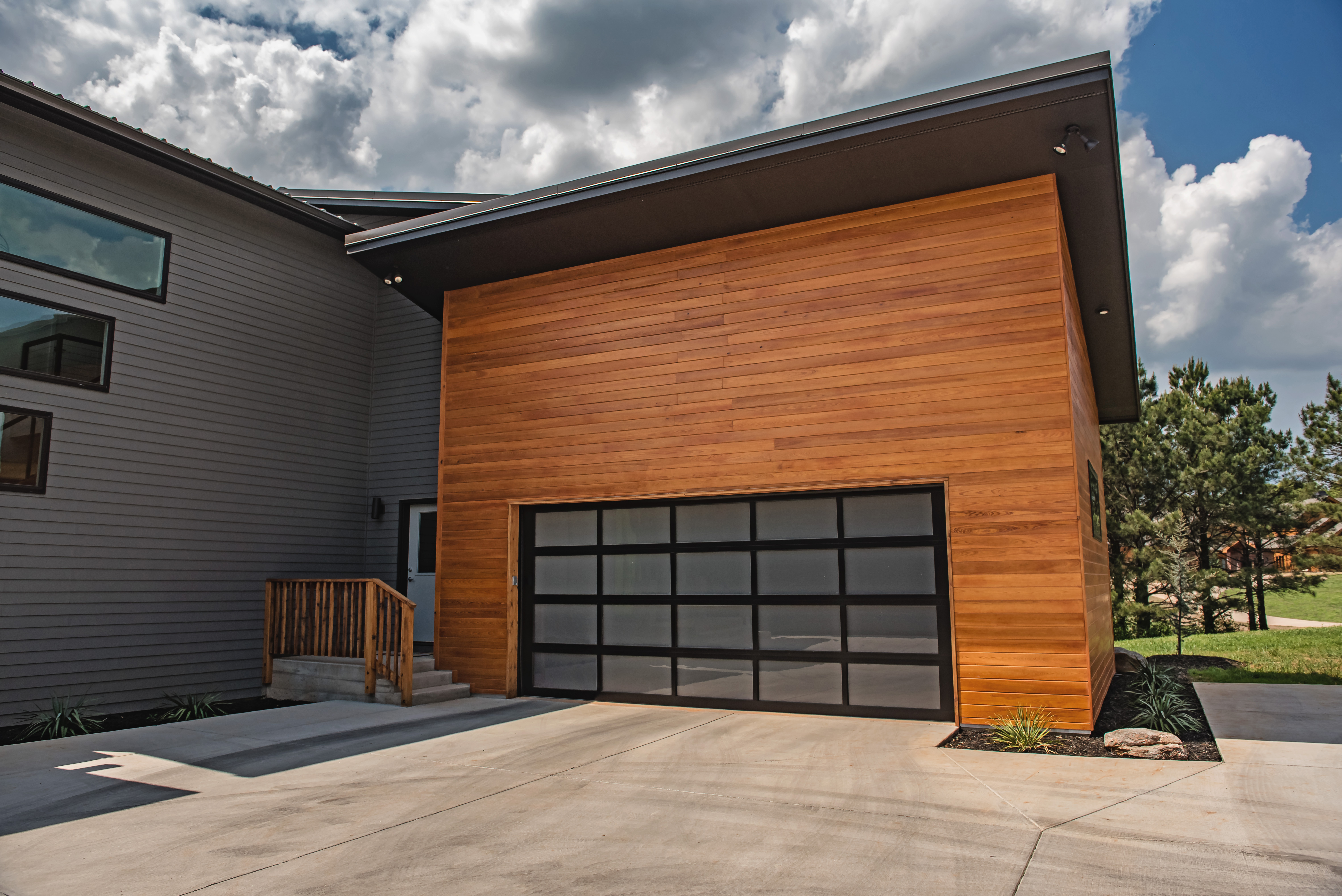 CHI Glass Garage Door in Chicago